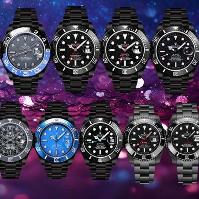 Swiss Clone Blaken Rolex Submariner DLC Black Case Watch Blog